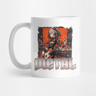 Metal Music Album Cover - Anime Shirt Mug